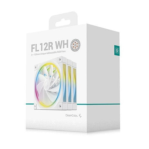 DeepCool FL12R WH-3 IN 1 Computer case Fan 12 cm White 3 pc(s) - 6933412785149 - image 3