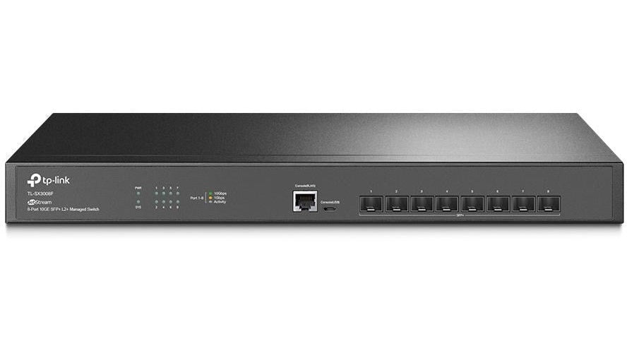 TP-LINK SX3008F Netzwerk-Switch Managed L2+ Keine Schwarz (SX3008F) afbeelding 2