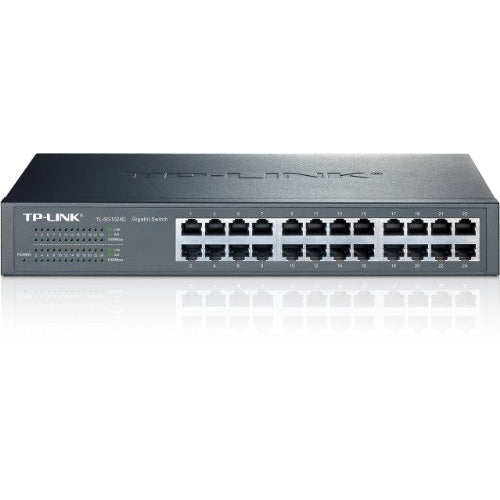 TP-Link TL-SG1024D - Switch - 24 x 10/100/1000 - Desktop, an Rack montierbar (TL-SG1024D) - 6935364020620 - image 4