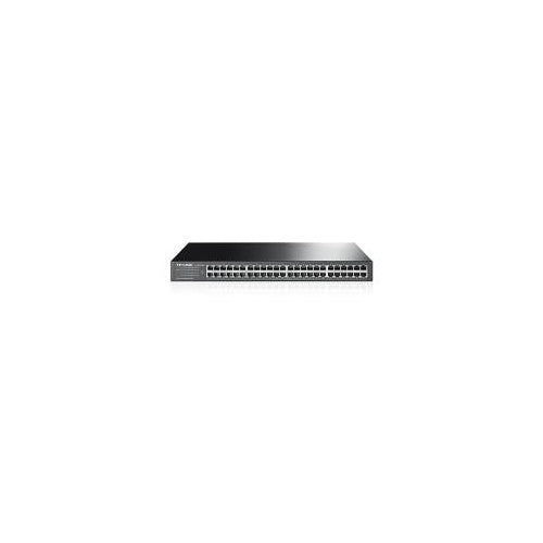 TP-LINK SF1048 - Ethernet (10/100 Mbps) - IEEE 802.3 - IEEE 802.3u - IEEE 802.3x - 8000 Eintragungen - 9,6 Gbit/Sek - 7,14 Mpps - Schwarz (SF1048) afbeelding 1