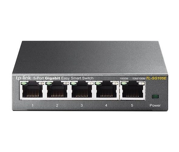 TP-Link Easy Smart TL-SG105E - Switch - 5 x 10/100/1000 - Desktop (TL-SG105E) - 6935364022037 - image 2