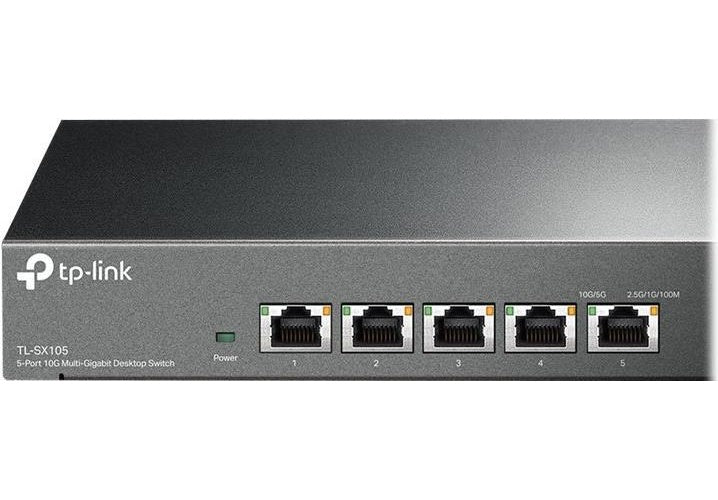 TP-Link - SX105 - 5-Port 10G Multi-Gigabit Desktop Switch (SX105) afbeelding 1