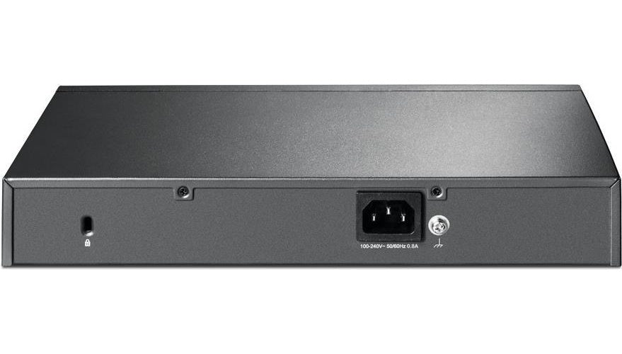 TP-Link TL-SX1008 V1 - Switch - Desktop, an Rack montierbar afbeelding 1