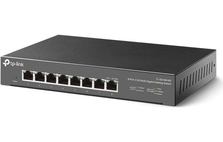 TP-LINK SG108-M2 Netzwerk-Switch Schwarz (SG108-M2) afbeelding 1