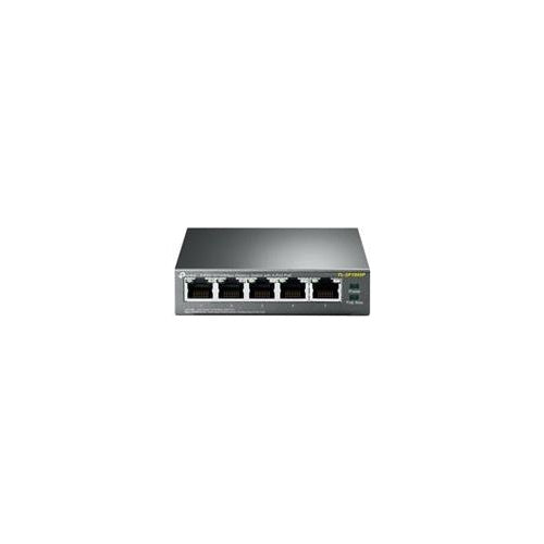 TP-LINK TL-SF1005P - Switch - nicht verwaltet - 5 x 10/100 (4 PoE) - Desktop - PoE (58 W) - 6935364083199 - image 1