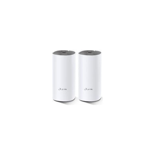 TP-Link Deco E4 - WLAN-System - (2 Router) - Netz - Wi-Fi 5 - Dual-Band (DECO E4(2-PACK)) afbeelding 1