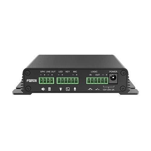 Fanvil PA2S - SIP v1 (RFC2543) - v2 (RFC3261) over UDP/TCP/TLS RTP/RTCP/SRTP STUN DHCP IPv6 PPPoE L2TP OpenVPN... - L2TP / OpenVPN - 10,100 Mbit/s - 3,5 mm - 3,5 mm - Ethernet (RJ-45) (PA2S) afbeelding 2