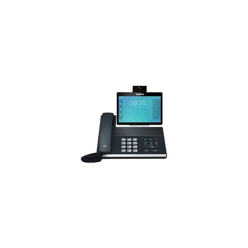 Yealink VP59 - IP-Videotelefon - mit Digitalkamera, Bluetooth-Schnittstelle mit Rufnummernanzeige - IEEE 802,11a/b/g/n/ac (Wi-Fi) / Bluetooth 4,2 - fünfwegig Anruffunktion - SIP, SIP v2, SRTP - Classic Gray (1303050) afbeelding 1