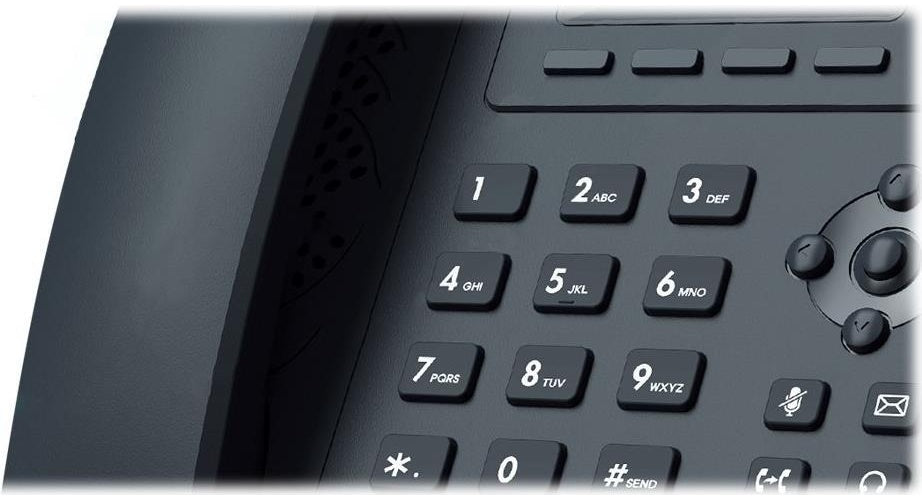 Yealink SIP-T31G - VoIP-Telefon - fünfwegig Anruffunktion - SIP, SIP v2, SRTP - 2 Leitungen - Classic Gray (SIP-T31G) afbeelding 1