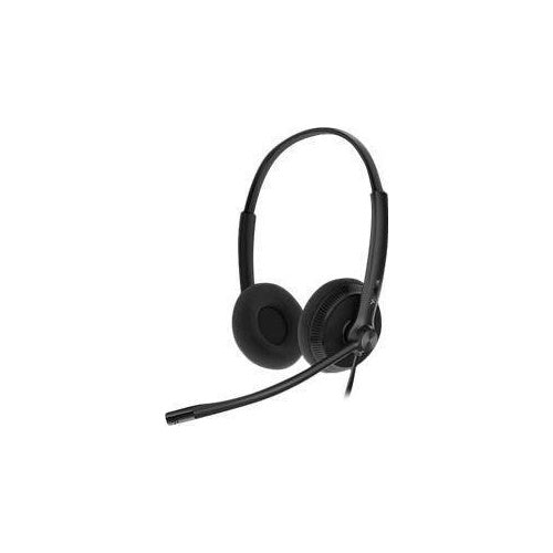 Yealink YHS34 Kopfhörer Verkabelt Kopfband Anrufe/Musik Schwarz (1308023) afbeelding 1
