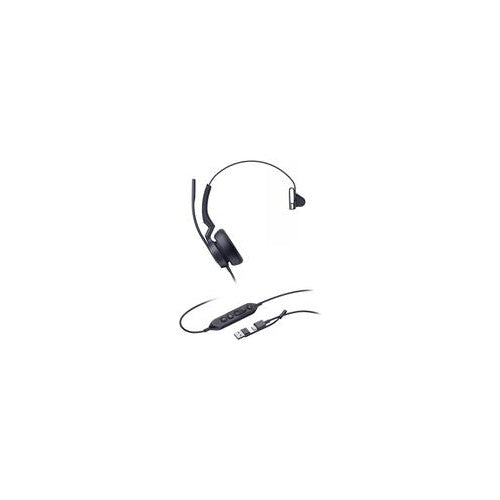 Yealink Headset UH46 Mono Teams USB-C/A - Headset - Mono (1308184) afbeelding 1