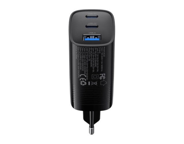Havit UC20 - GaN 65 W three-port travel charger  black afbeelding 4