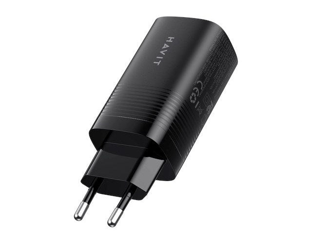 Havit UC20 - GaN 65 W three-port travel charger  black afbeelding 5
