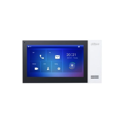 DAHUA DHI-VTH2421FW-P - IP-Innenraum-Monitor - white (VTH2421FW-P) afbeelding 1