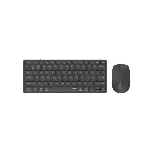 Rapoo 9600M Draadloos Multimode Blade Combo TKL Toetsenb-muisset,dnk Gr QWERTY US afbeelding 1