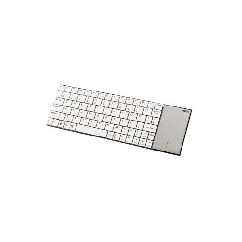 Rapoo E2710 2.4 GHz Draadloos Ultraslank Multimedia Toetsenbord UI Wit afbeelding 1