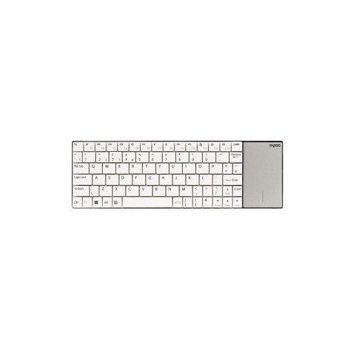 Rapoo E2710 2.4 GHz Draadloos Ultraslank Multimedia Toetsenbord UI Wit afbeelding 2