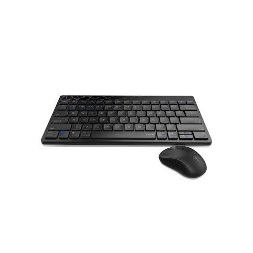 Rapoo Draadloze Combo Set Toestenbord En Muis Multi-mode 8000M Zwart QWERTY US afbeelding 2