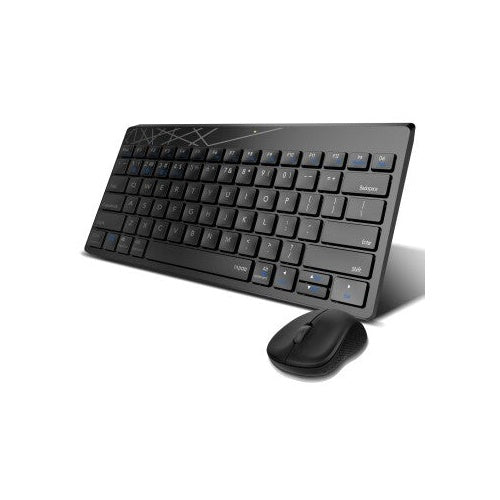 Rapoo Draadloze Combo Set Toestenbord En Muis Multi-mode 8000M Zwart QWERTY US afbeelding 4