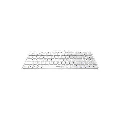 Rapoo 9300M Multimodus Draadloze Ultraslanke Desktop Combo Set QWERTY Wit afbeelding 2