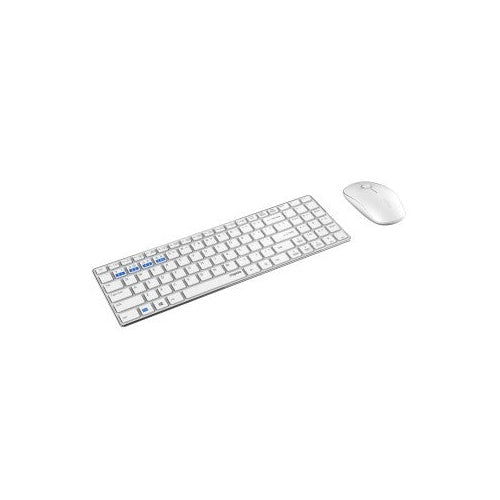 Rapoo 9300M Multimodus Draadloze Ultraslanke Desktop Combo Set QWERTY Wit afbeelding 3