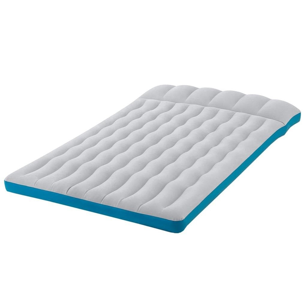 Intex 67999 2-Person Camping Airbed 127x193x24 cm Grey/Blue with Airlock System