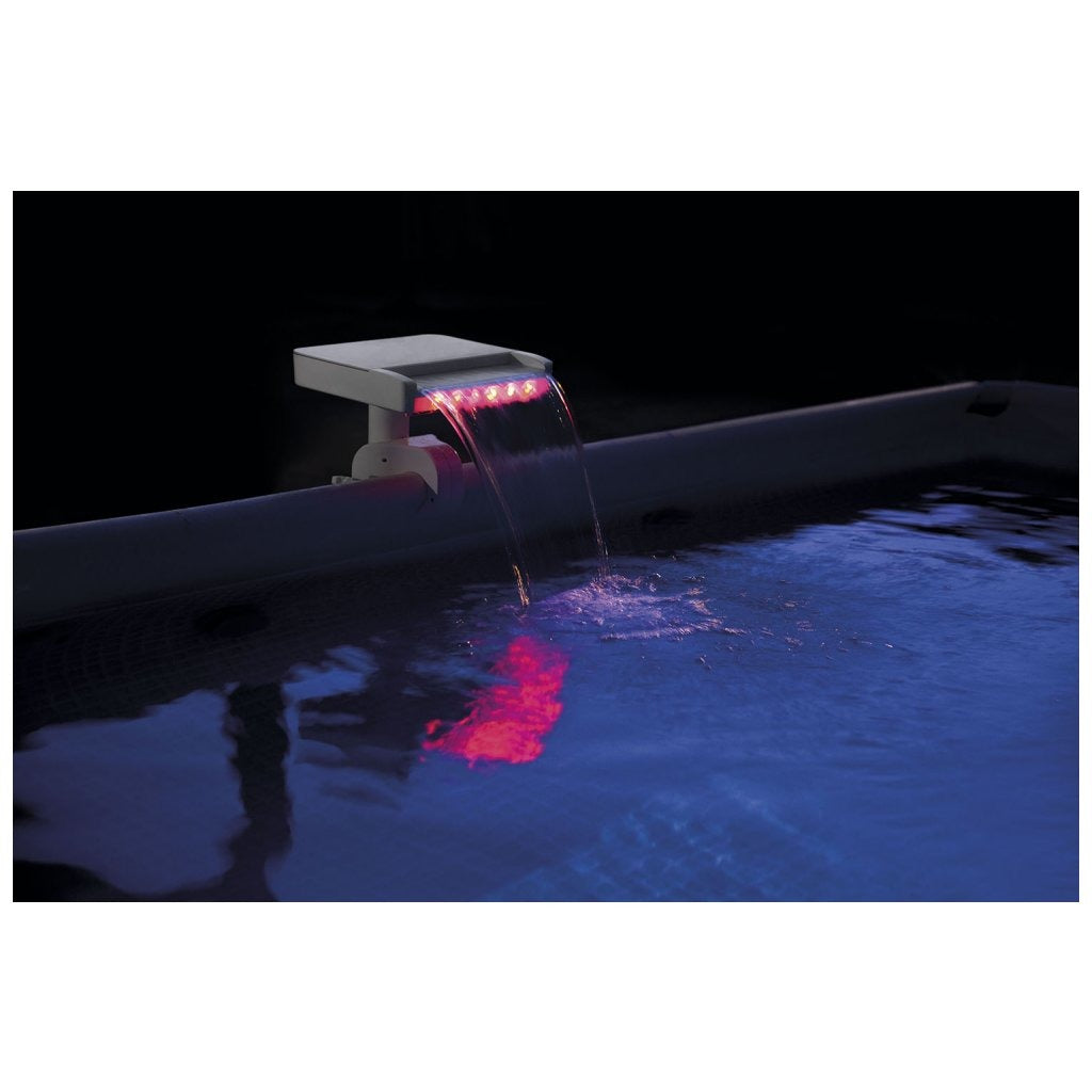 Intex Multi-Color LED Waterfall Cascade for Pool