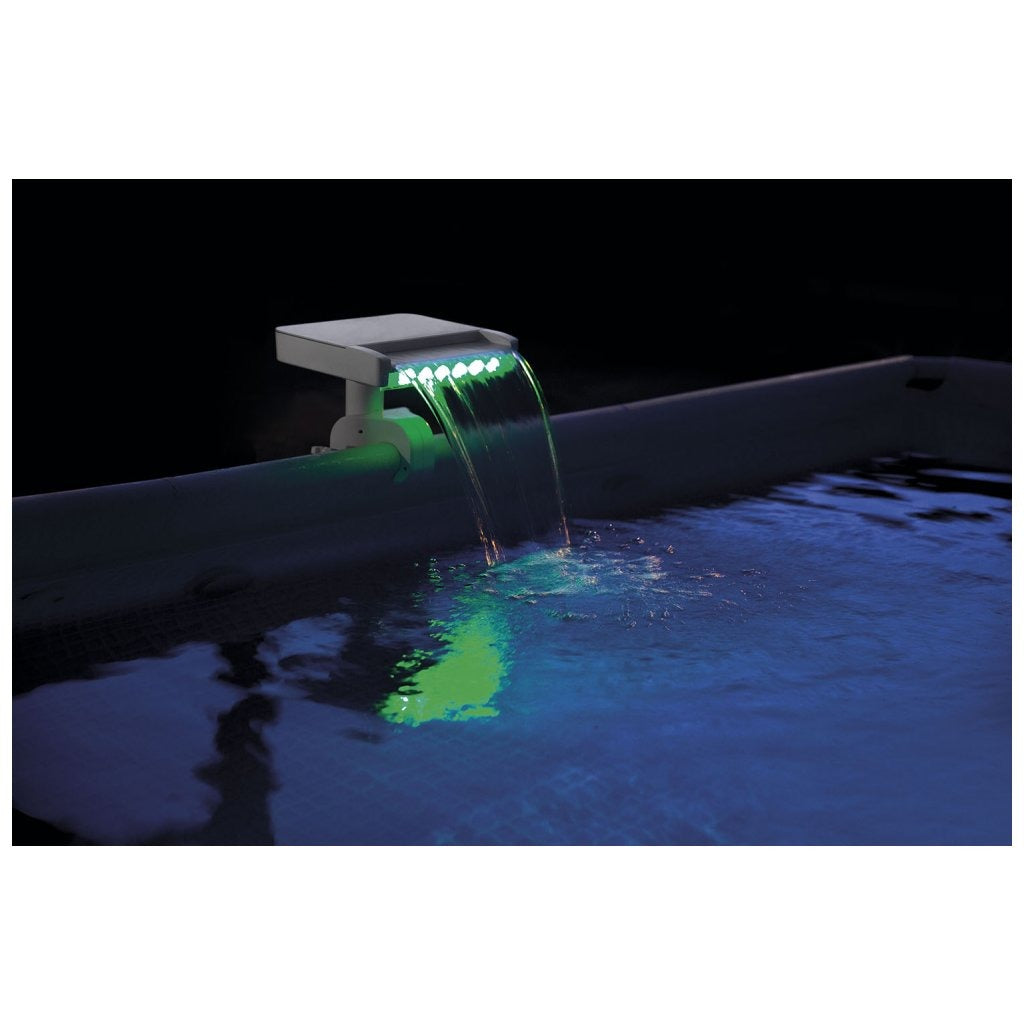 Intex Multi-Color LED Waterfall Cascade for Pool