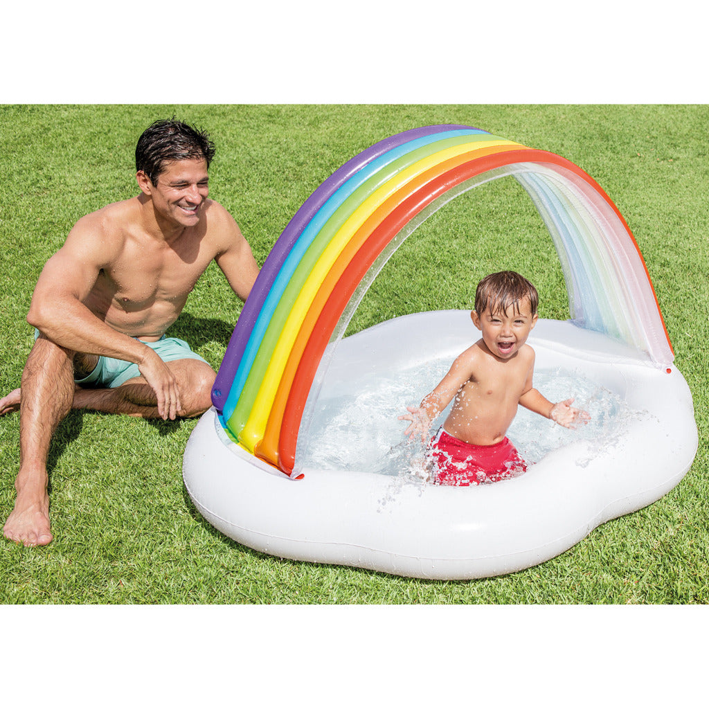 Intex Rainbow Baby Bath 142x119x84 cm 57141NP