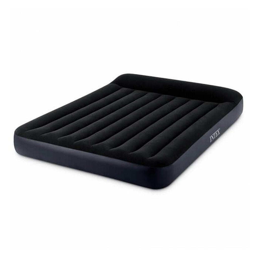 Intex Pillow Rest 2-Person Airbed 183x203x25 cm Black
