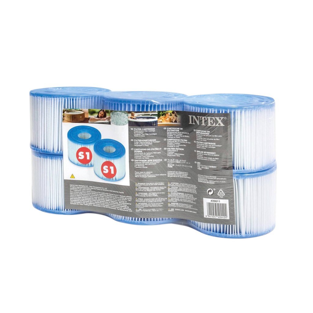 Intex Pure Spa Filter Cartridge S1 6 Pieces