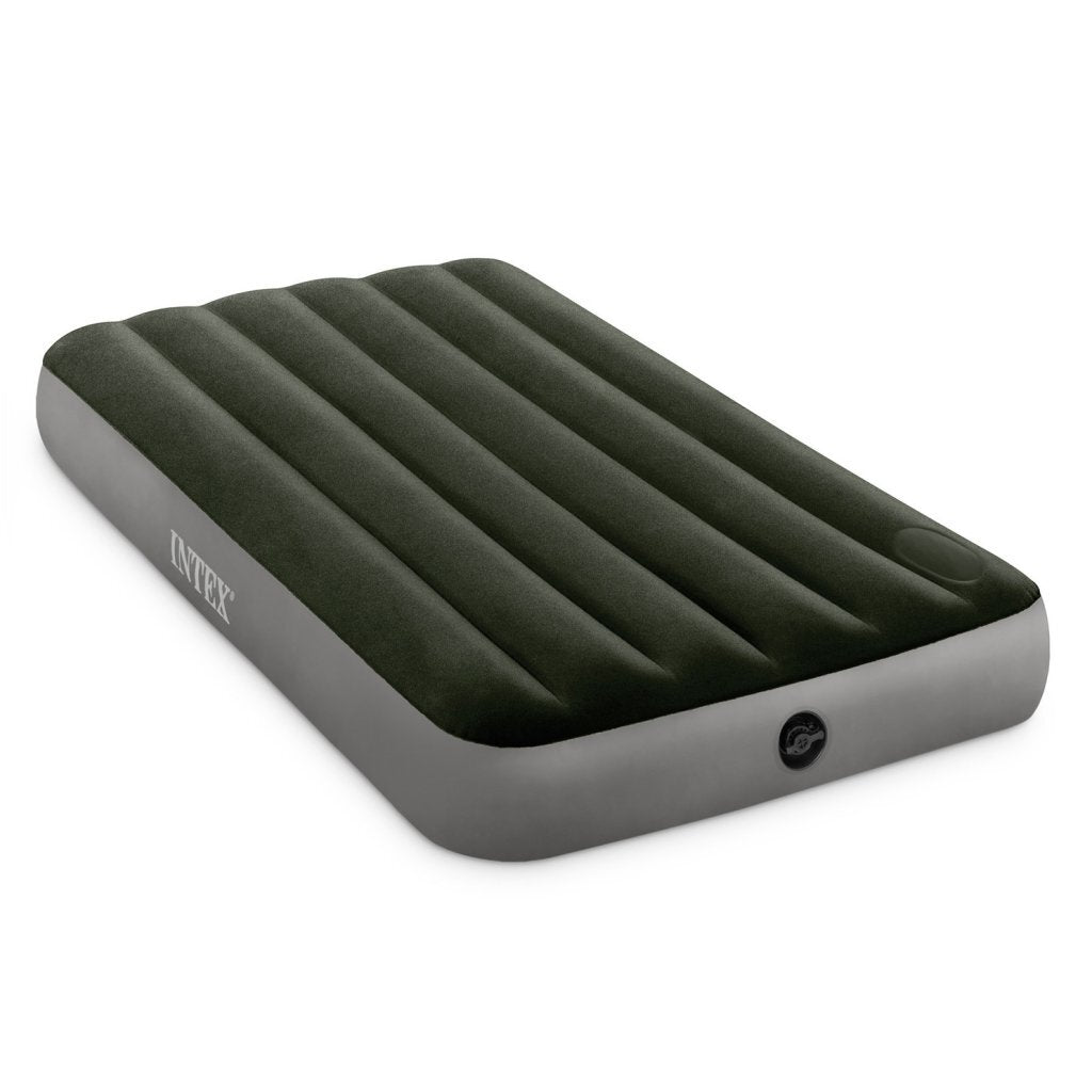 Intex 64761 Twin Dura-Beam Downy Airbed 191x99x25 cm Green
