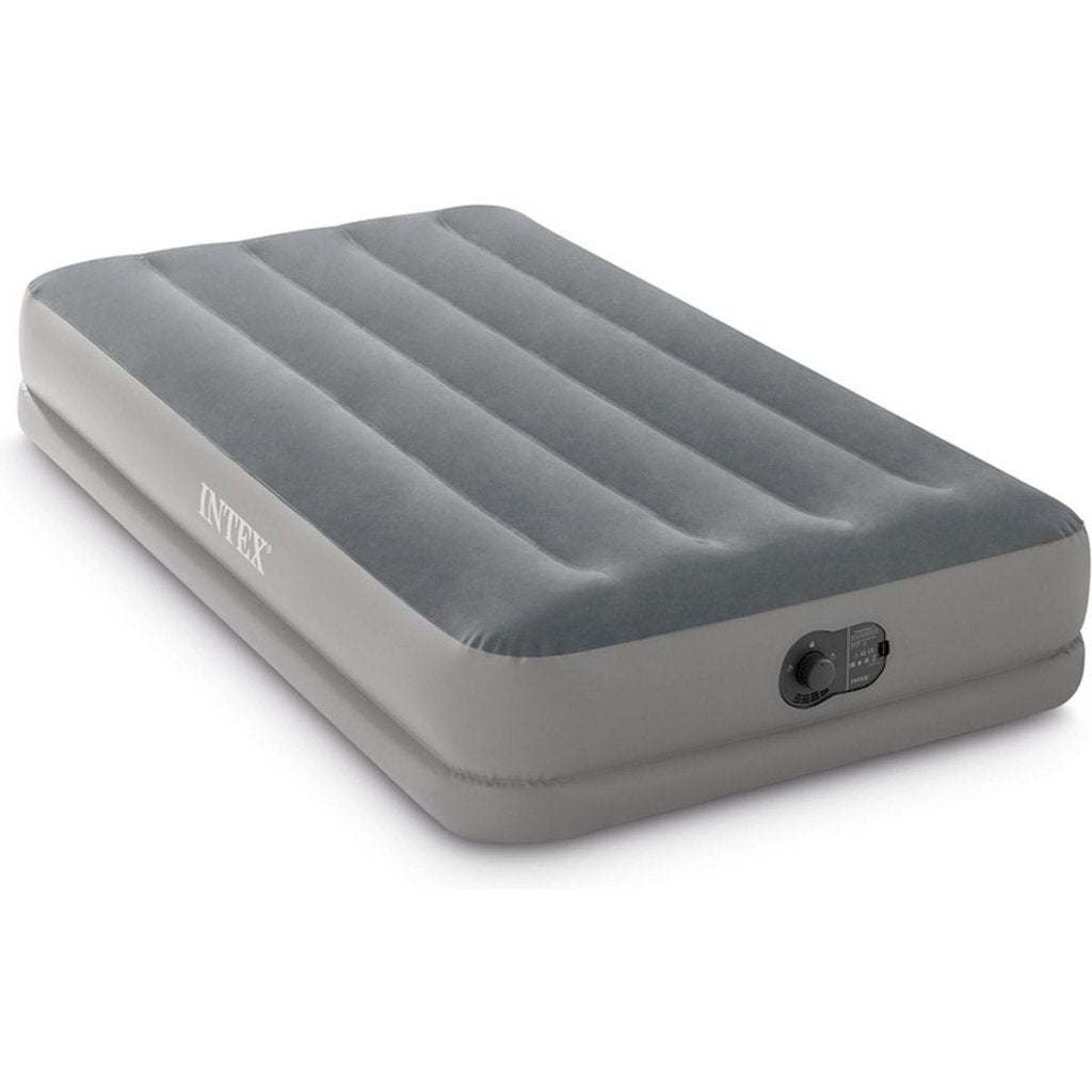 Intex Twin Prestige Mid-Rise Single Airbed 191x99x30 cm Grey