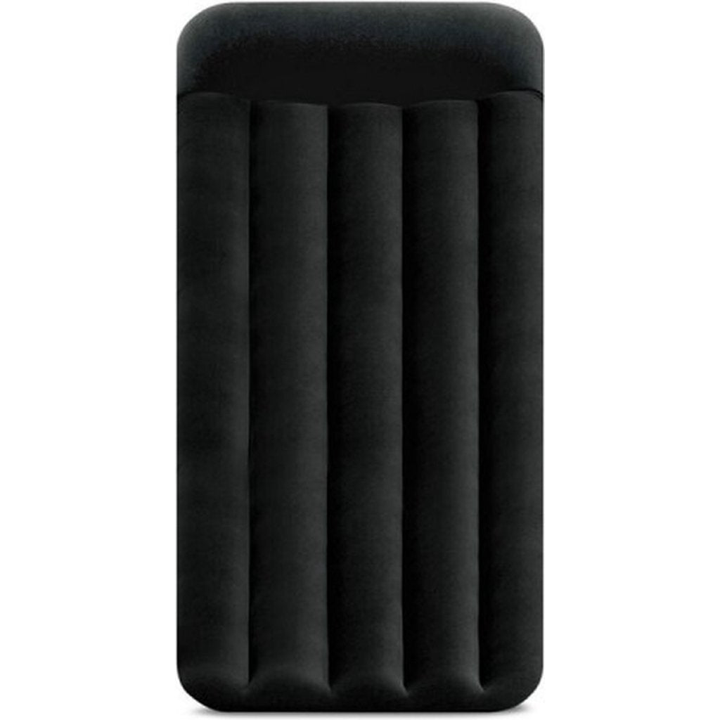 Intex 64122ND Pillow Twin Single Airbed 99x191x42 cm + Built-in Pump Black