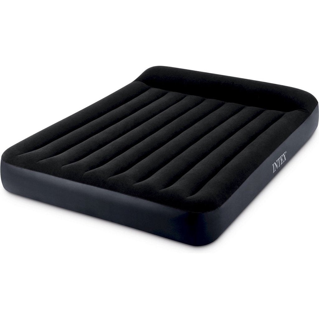 Intex 2-Person Airbed + Built-in Electric Pump 152x203x25 cm Black 64150ND