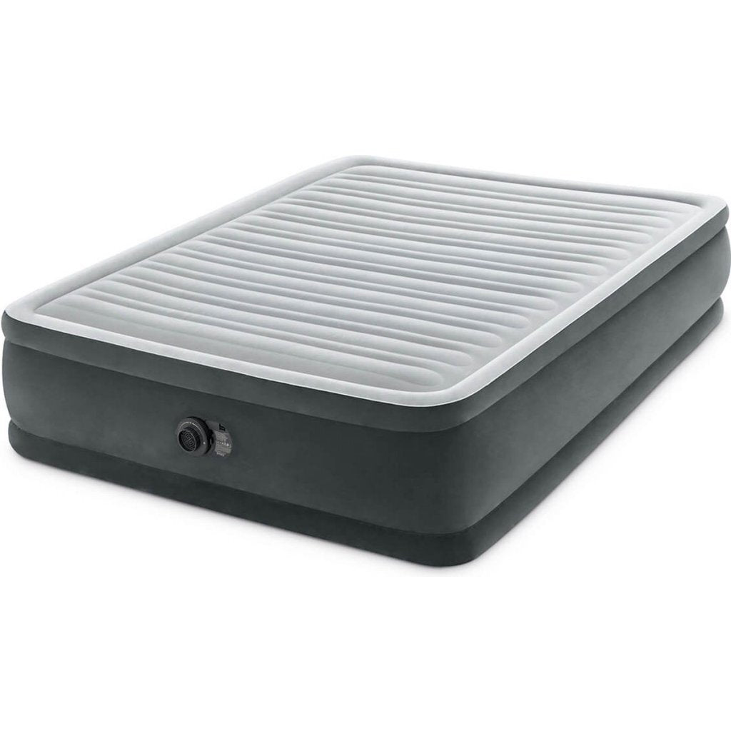 Intex DuraBeam Elevated Queen 2-Person Airbed 152x203x46 cm Grey 64414ND