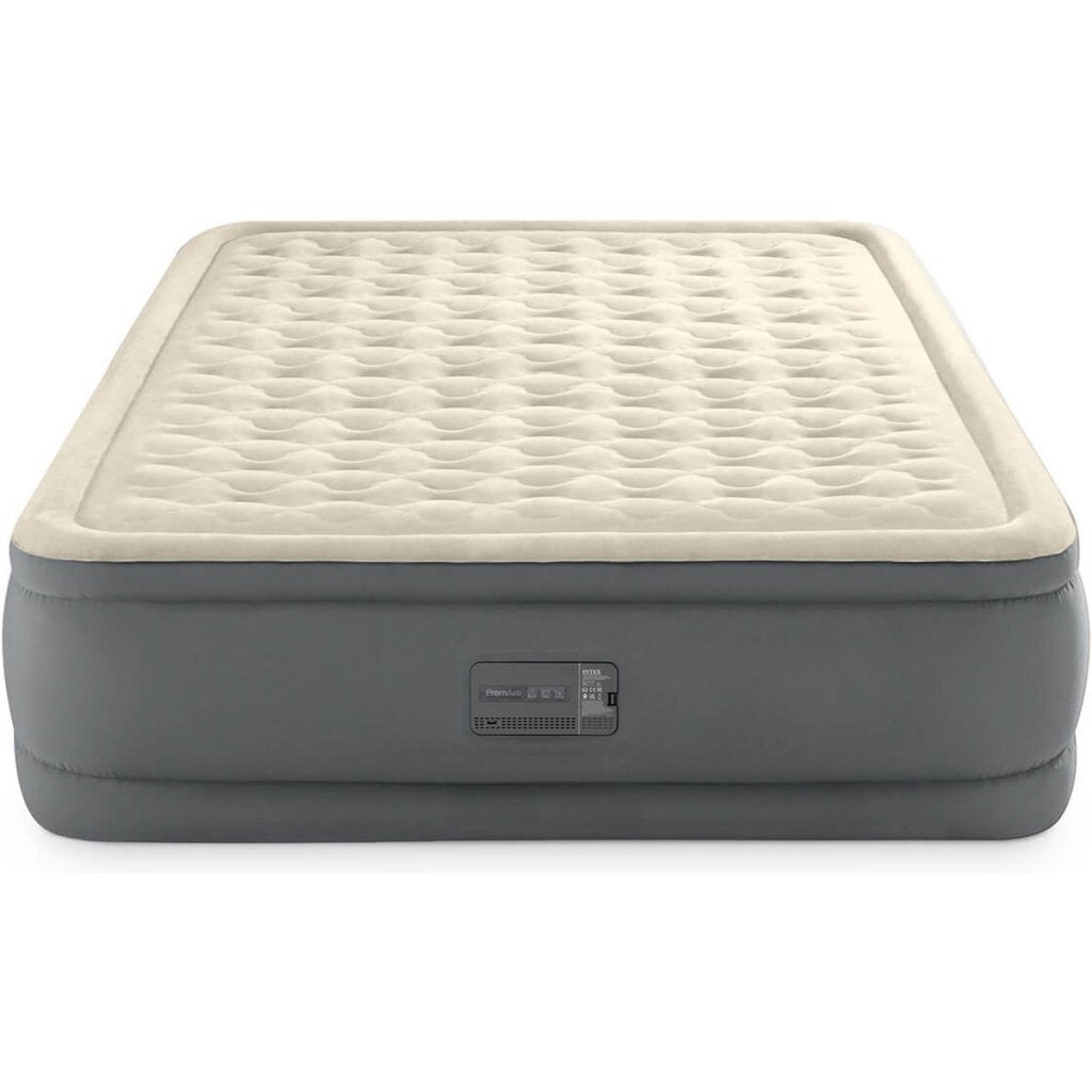 Intex Premaire II Double Airbed 152x203x46 cm + Built-in Pump Grey 64926ND