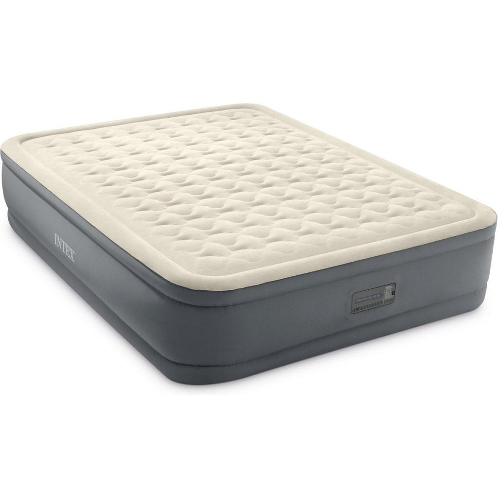 Intex Premaire II Double Airbed 152x203x46 cm + Built-in Pump Grey 64926ND