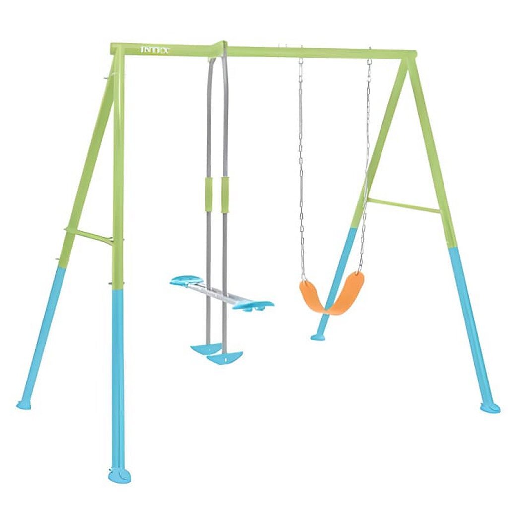 Intex 44120 Swing Set 254x251x211 cm Blue/Green/Orange