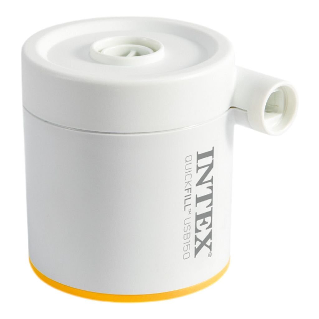Intex QuickFill USB150 Electric Pump White - Fast Inflation - 2 Nozzles Included