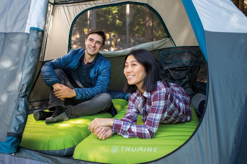 Intex TruAire Twin Dura-Beam Camping Mattress with Quickfill USB150 Pump 191x76x17 cm 64097NP