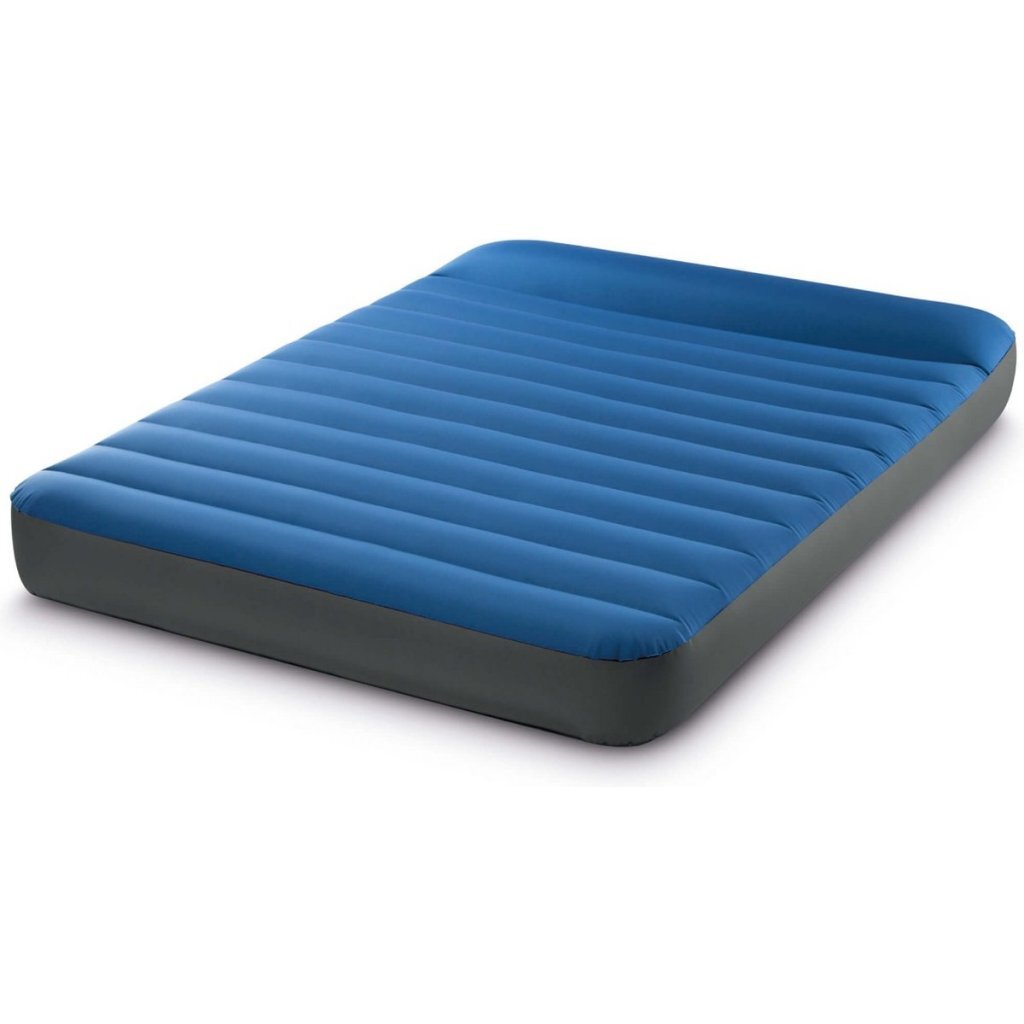 Intex TruAire Twin Dura-Beam Camping Mattress with Quickfill USB150 Pump 191x137x22 cm