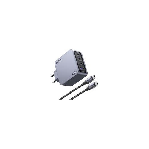 Ugreen Nexode Pro 160W GaN Charger with USB-C Cable (25877) - 6941876228775 - image 1