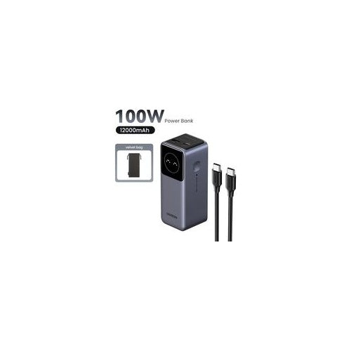 Ugreen 12000mAh 100W Fast Charging Powerbank (35526B) afbeelding 1