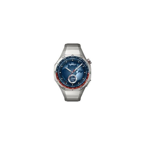 Huawei Watch GT 5 Pro - 46 mm - Titan - intelligente Uhr mit Riemen - Handgelenkgröße: 140-210 mm - Anzeige 3,6 cm (1,43") - NFC, Bluetooth - 97 g - Titan (55020DKB) afbeelding 1