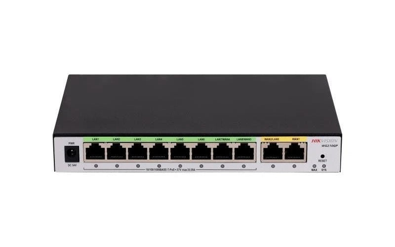 HIKVISION DS-3WG210GP-SI PoE Router All-in-One-Router 10 PoE-Ports (DS-3WG210GP-SI) afbeelding 1