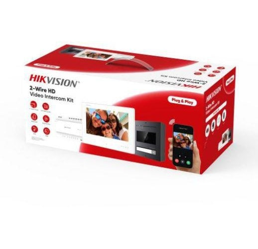 Video Intercom Kit Hikvision DS-KIS704EY afbeelding 1