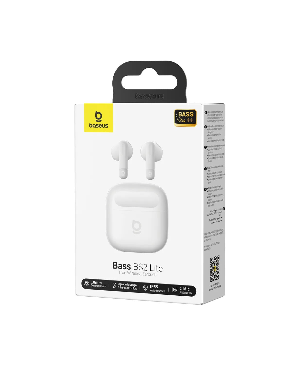 Baseus Bass BS2 Lite TWS In-Ear-Kopfhörer Sunlight Pink Bluetooth 6.0 IP55 40 Std. - 6942521200375 - afbeelding 1