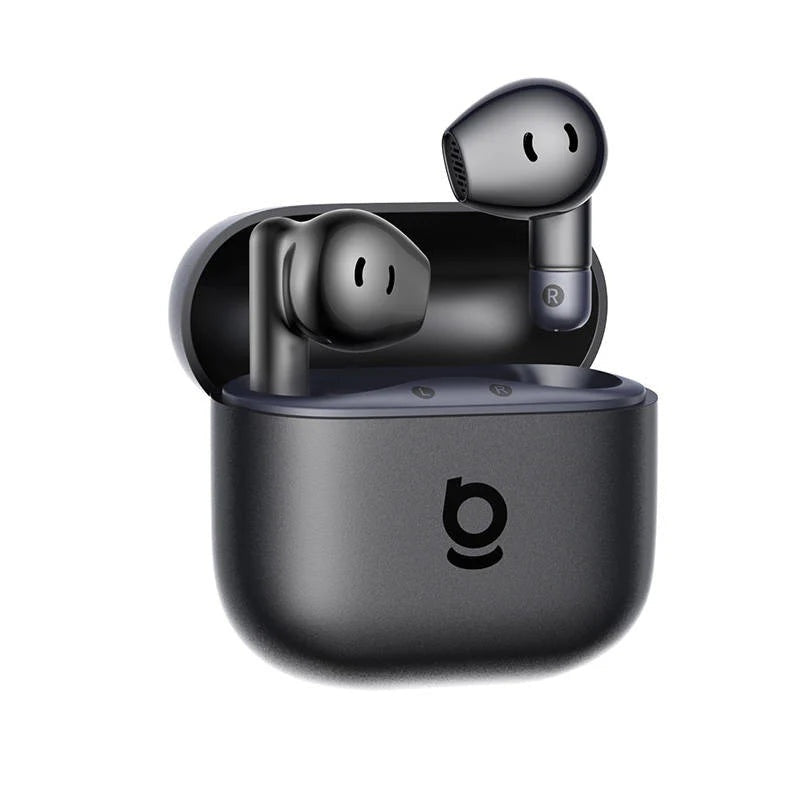 Baseus Bass BS2 Lite TWS In-Ear-Kopfhörer Cosmic Black Bluetooth 6.0 IP55 40 Std. - 6942521200436 - afbeelding 1