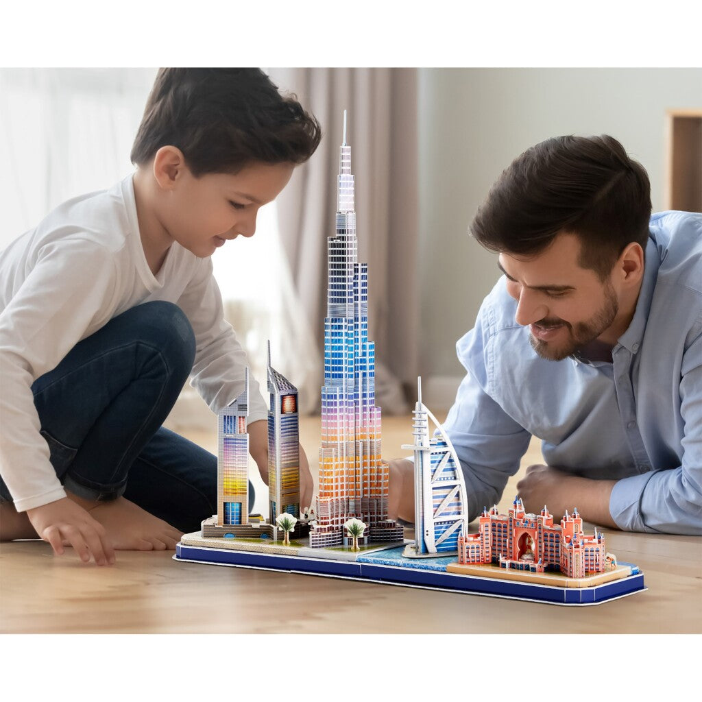Cubic Fun 3D LED Puzzle Dubai 182 Pieces